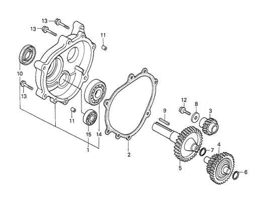 STOW CMS-6S Gear Reduction Assembly Parts