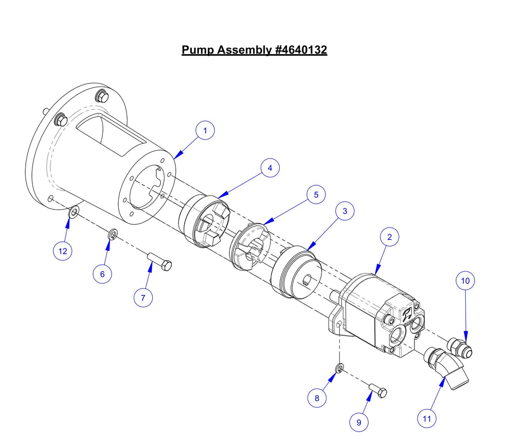 CP38KXL Pump Assembly Parts