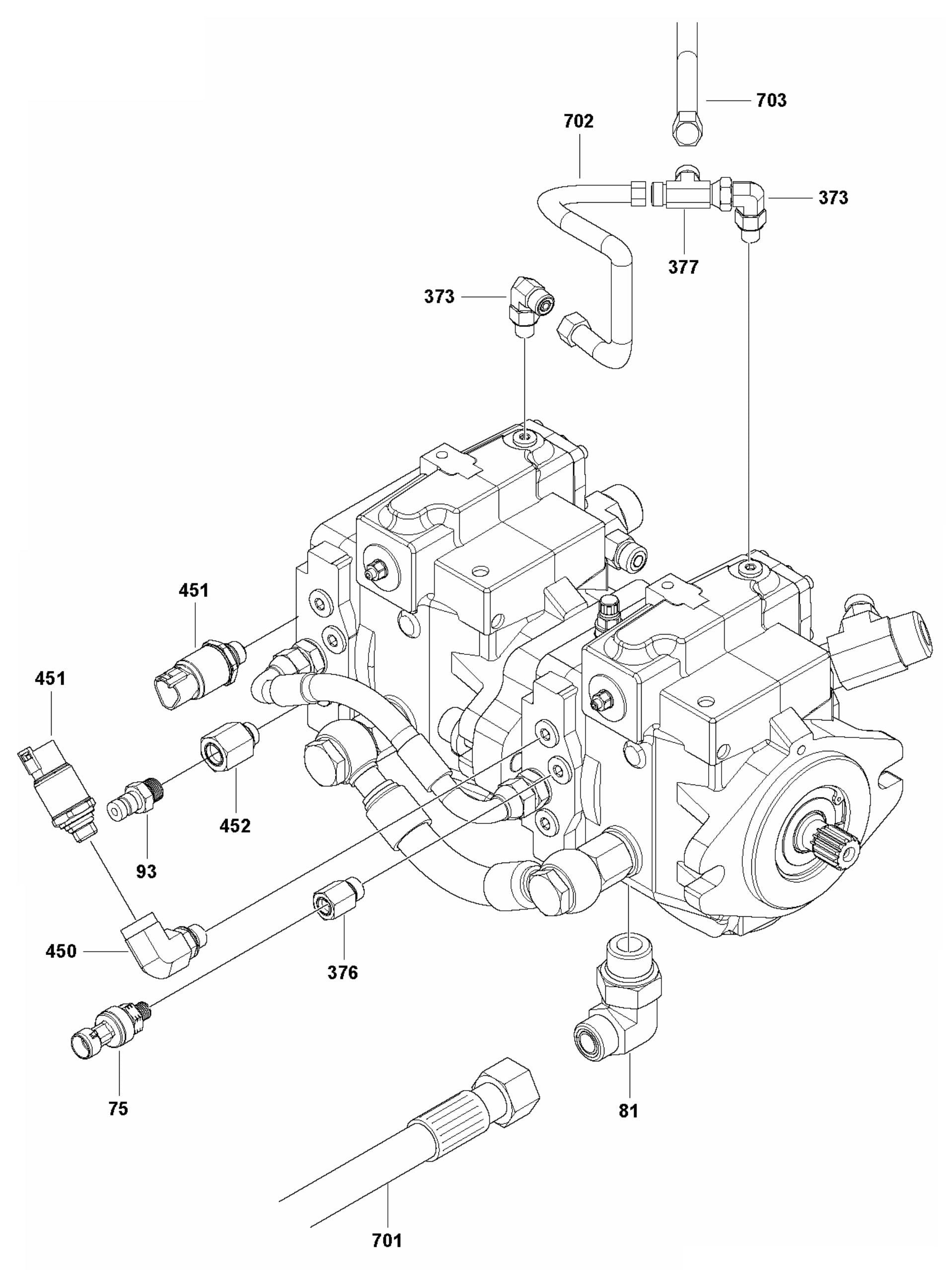 CRT 60 Pump Front Assembly Parts