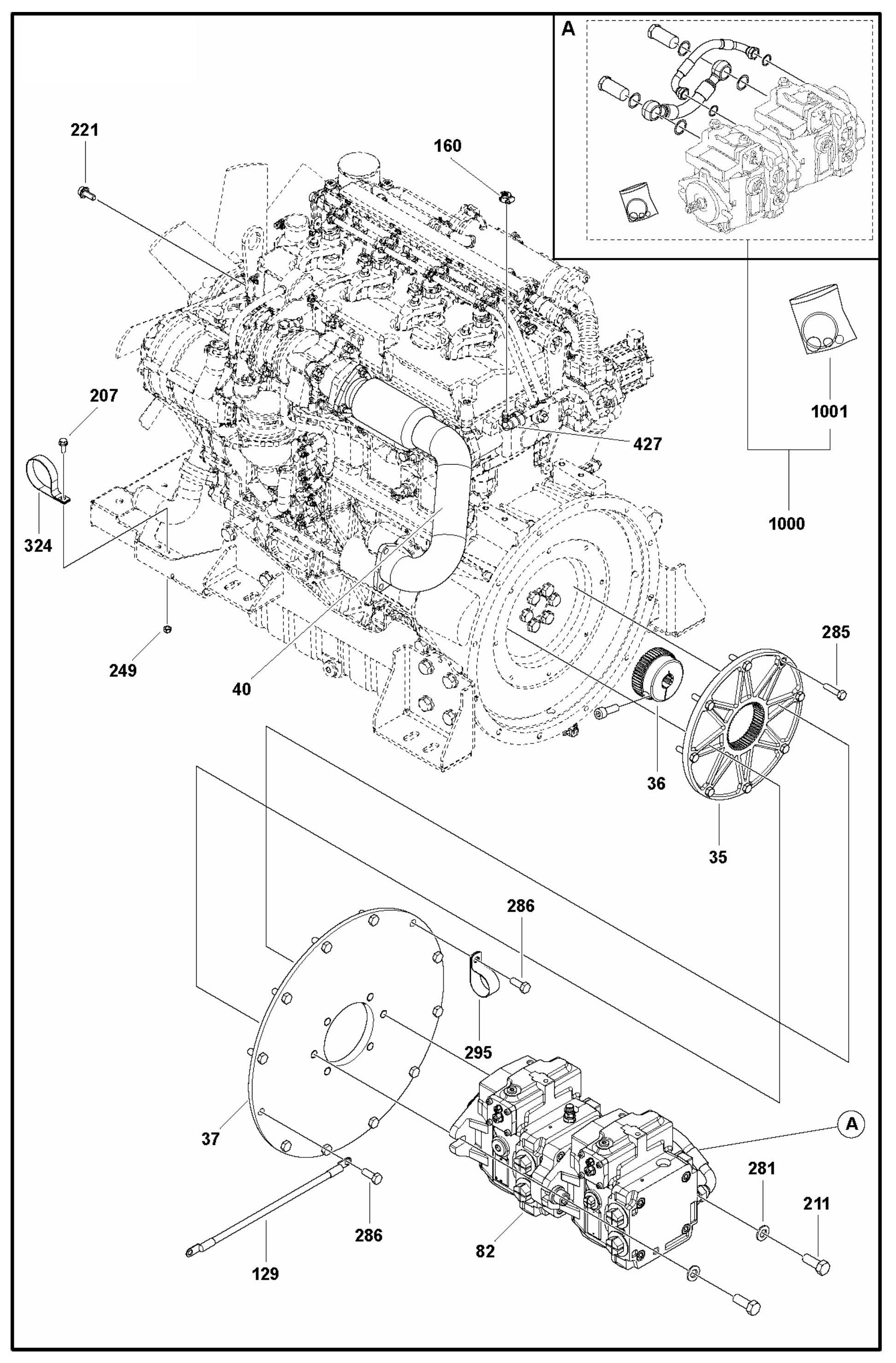 CRT 60 Pump Mount Assembly Parts