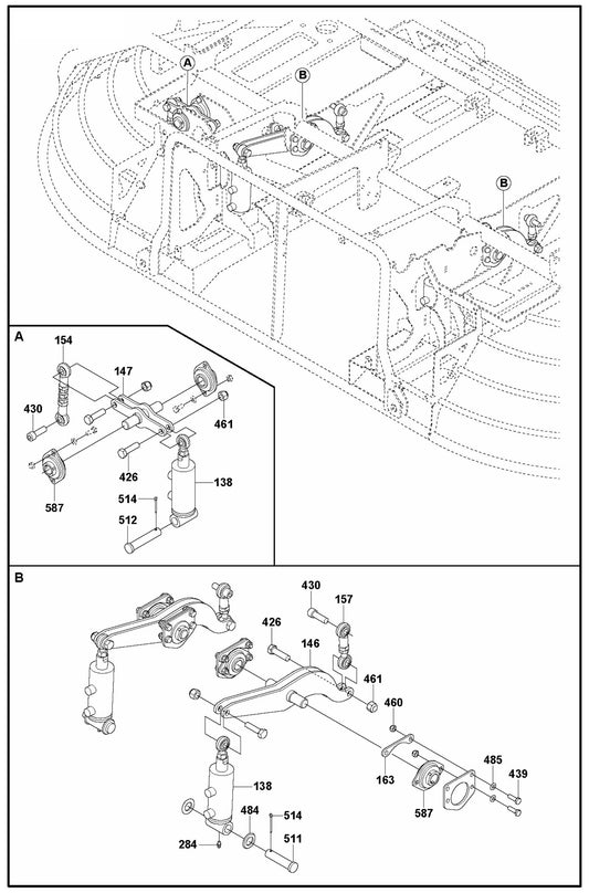 CRT 48 Linkage Assembly Parts