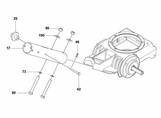 CT 36 Handle, Lower Assembly Parts