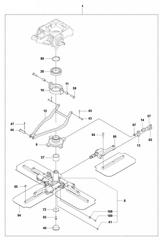 CT 36 Blade Assembly Parts