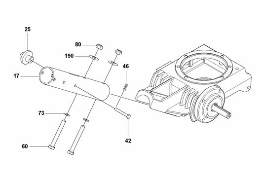 CT 48 Handle, Lower Assembly Parts
