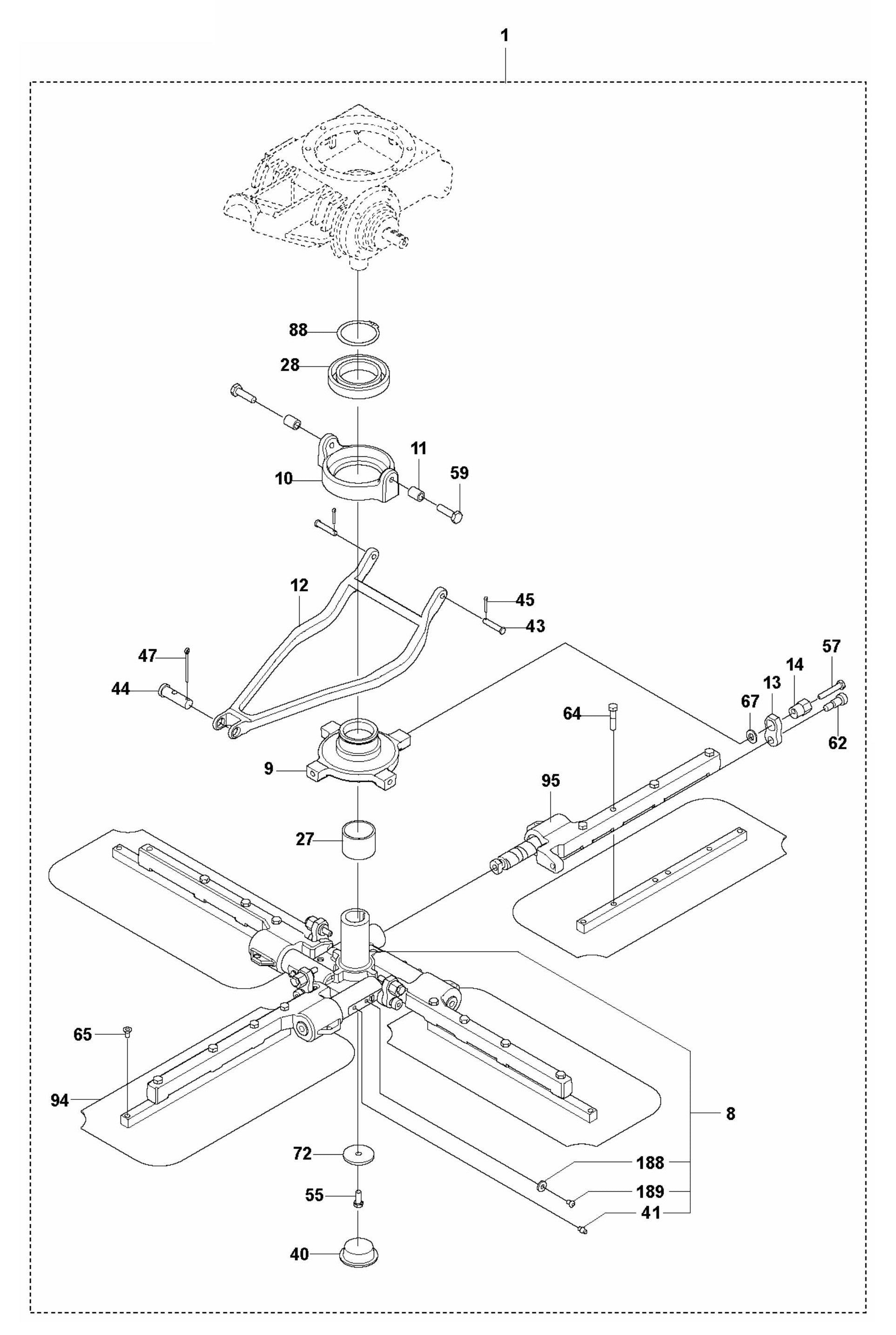 CT 48 Blade Assembly Parts