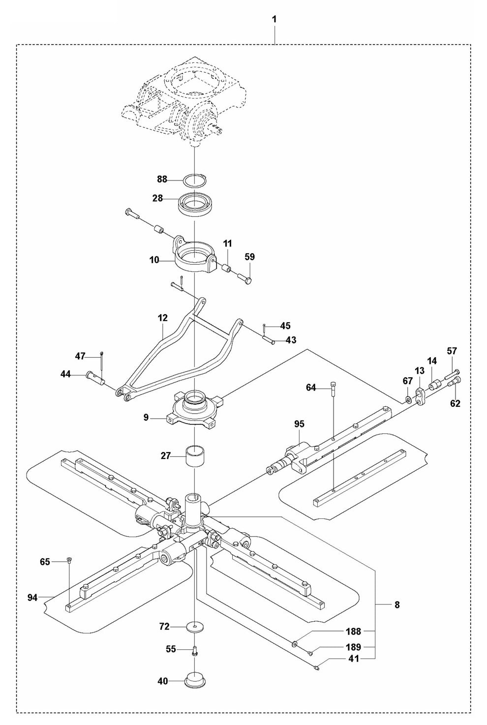 CT 48 Blade Assembly Parts