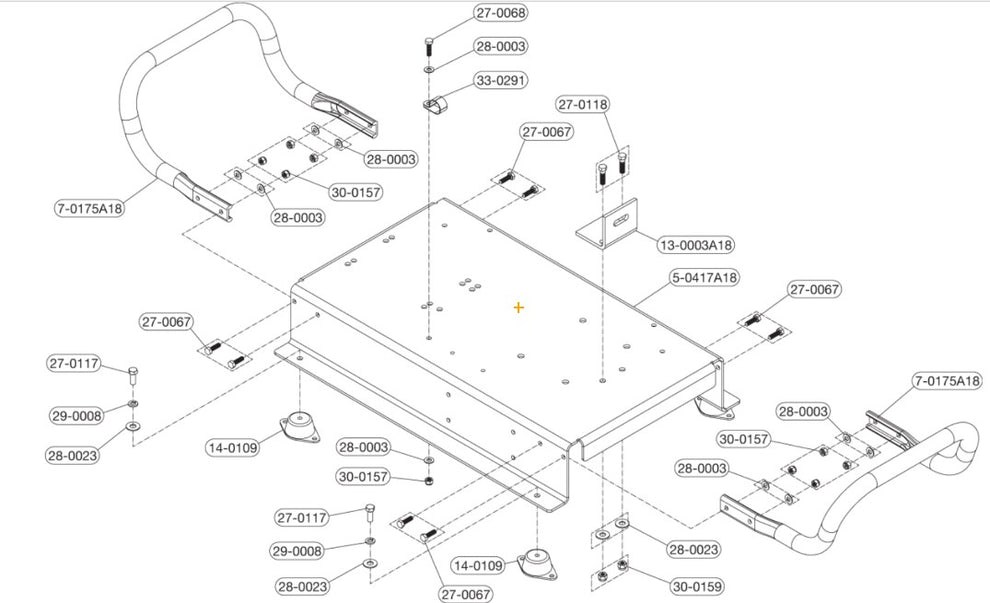CTM-3005-H6G0M Base Plate Assembly Parts by MiTM