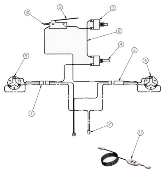 CTS Replacement Parts Diagram Wiring Diagram [Up Through Serial Number 153105] Parts by General Equipment