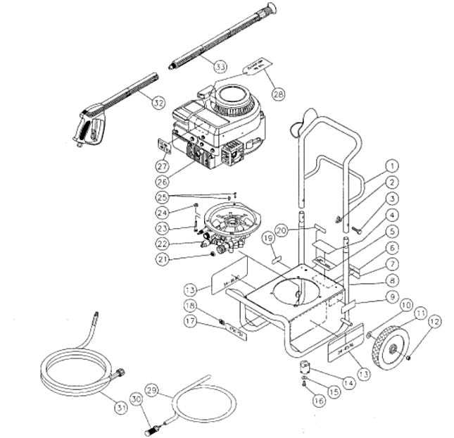 CV-1750-0MBC (sn:0-322055) Frame Assembly Parts by MiTM