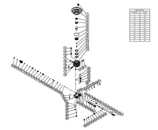 CV-2000-0MBC Pump assembly Parts by MiTM