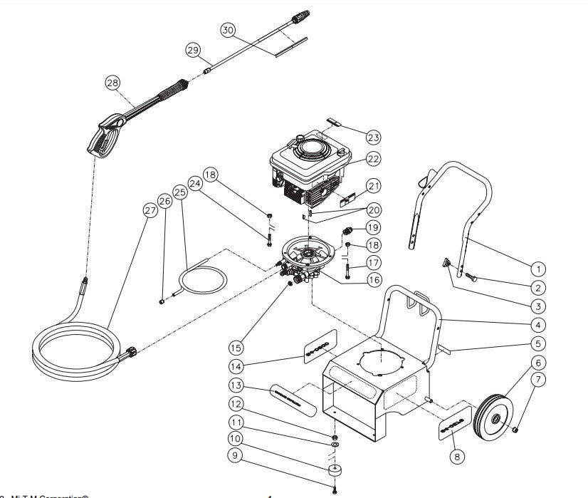 CV-2100-0MBC (sn:0-10217673) Frame Assembly Parts by MiTM