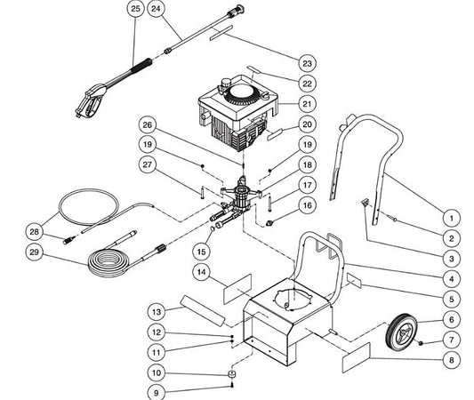 CV-2100-0MBC (sn:10217674-99999999) Frame Assembly Parts by MiTM