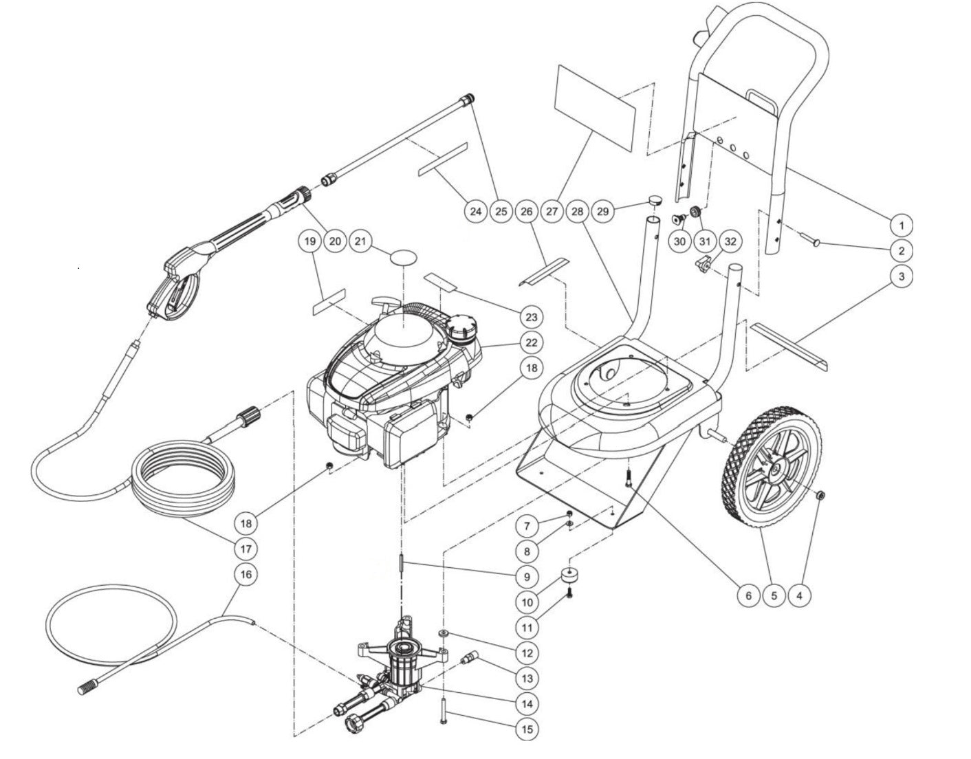 CV-2600-0MSC, CV-2600-0MMC, CV-2600-0MMC-C (sn:0-10724401) Frame Assembly Parts by MiTM