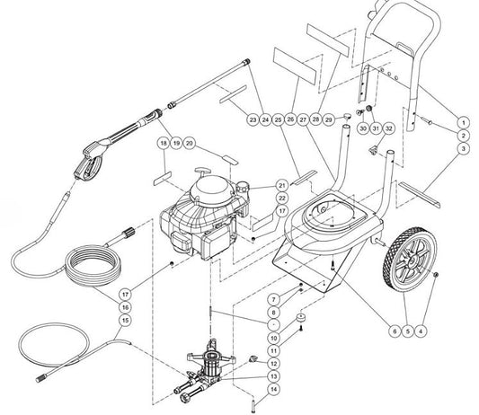 CV-3000-0MSC, CV-3000-0MSC-C Frame Assembly Parts by MiTM