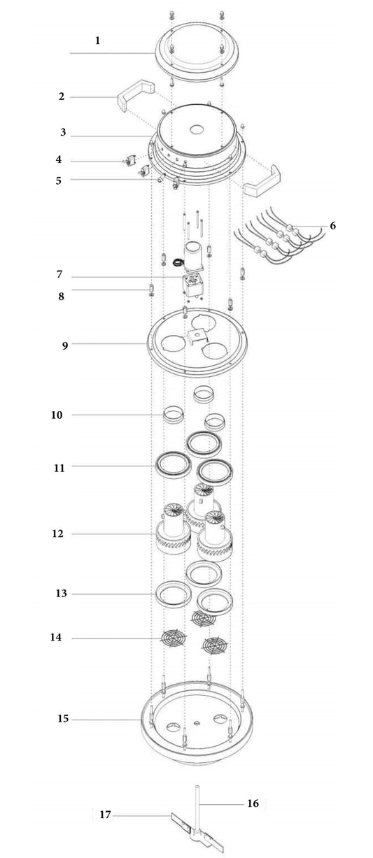CV353B Head Parts