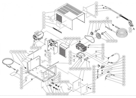 CW-1003-SME1 (sn:11357608-99999999) Frame Assembly by MI-T-M