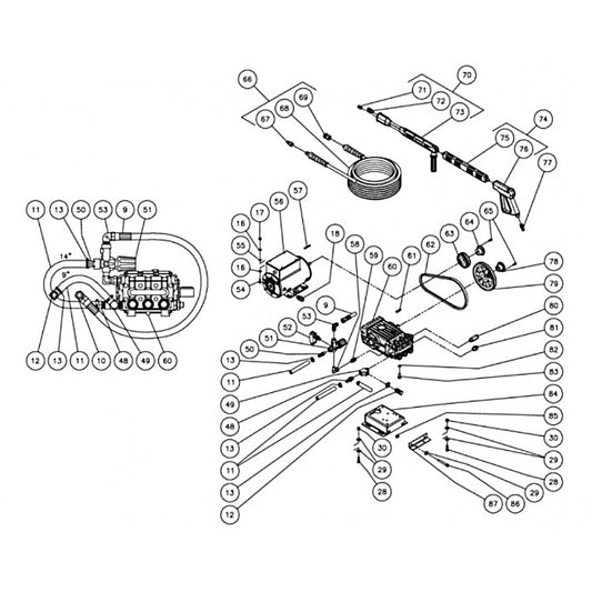 CW-1003-SME1 (sn:0-10165216) Frame Assembly Parts by MI-T-M