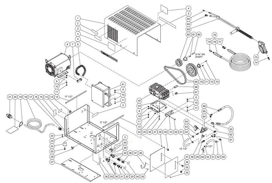 CW-2004-SME1, CW-2004-SME3 (sn:10495458-11356791) Frame Assembly Parts by MI-T-M