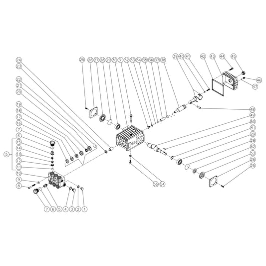CW-2008-0MGV (sn:0-99999999) Pump Assembly Parts by MI-T-M