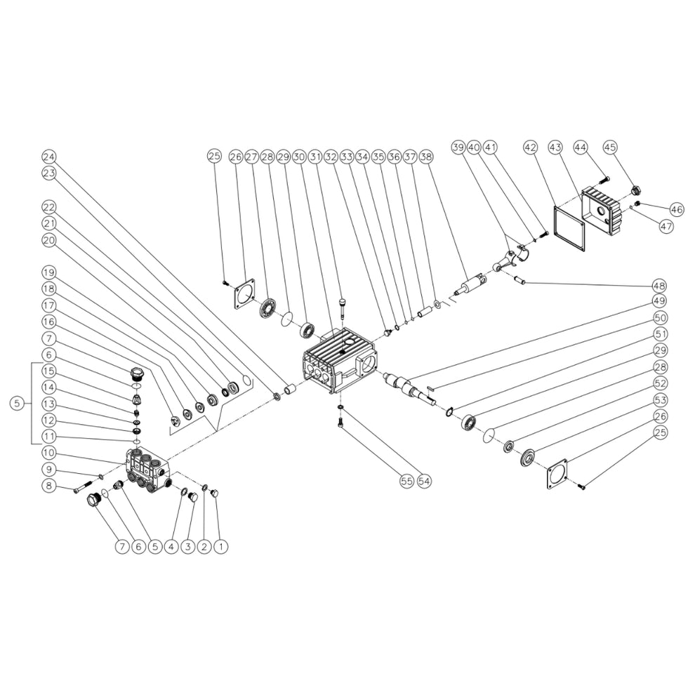 CW-2008-0MGV (sn:0-99999999) Pump Assembly Parts by MI-T-M
