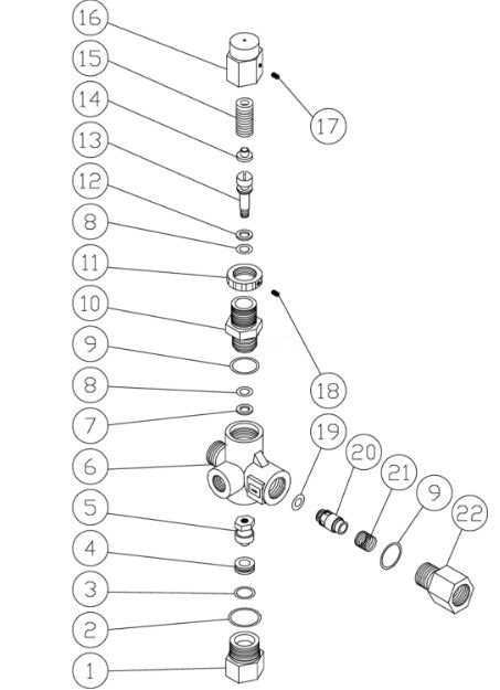 CW-5004-0ME3, CWC-4005-0MGH, CWC-4005-0MGV, CWC-5004-0MGH, CWC-5004-0MGV, CWC-5004-1MGH, CWC-5004-1MGV, CWC-4005-1MGV Unloader Assembly Parts by MI-T-M