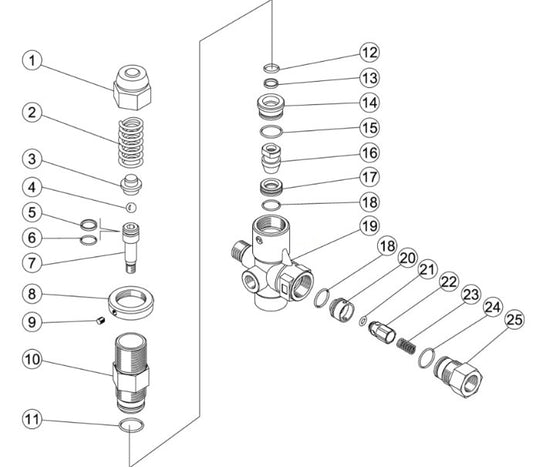 JP-4004-0MVB (sn:10005895-10070000) Unloader Assembly Parts By MI-T-M