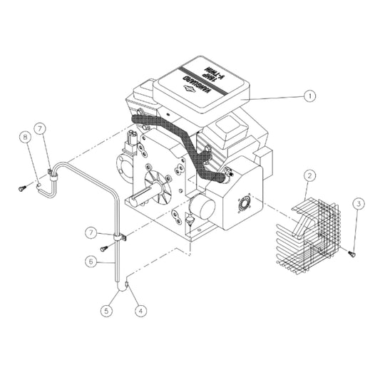 CWC-4004-1MGV Engine Assembly Parts by Mi-T-M