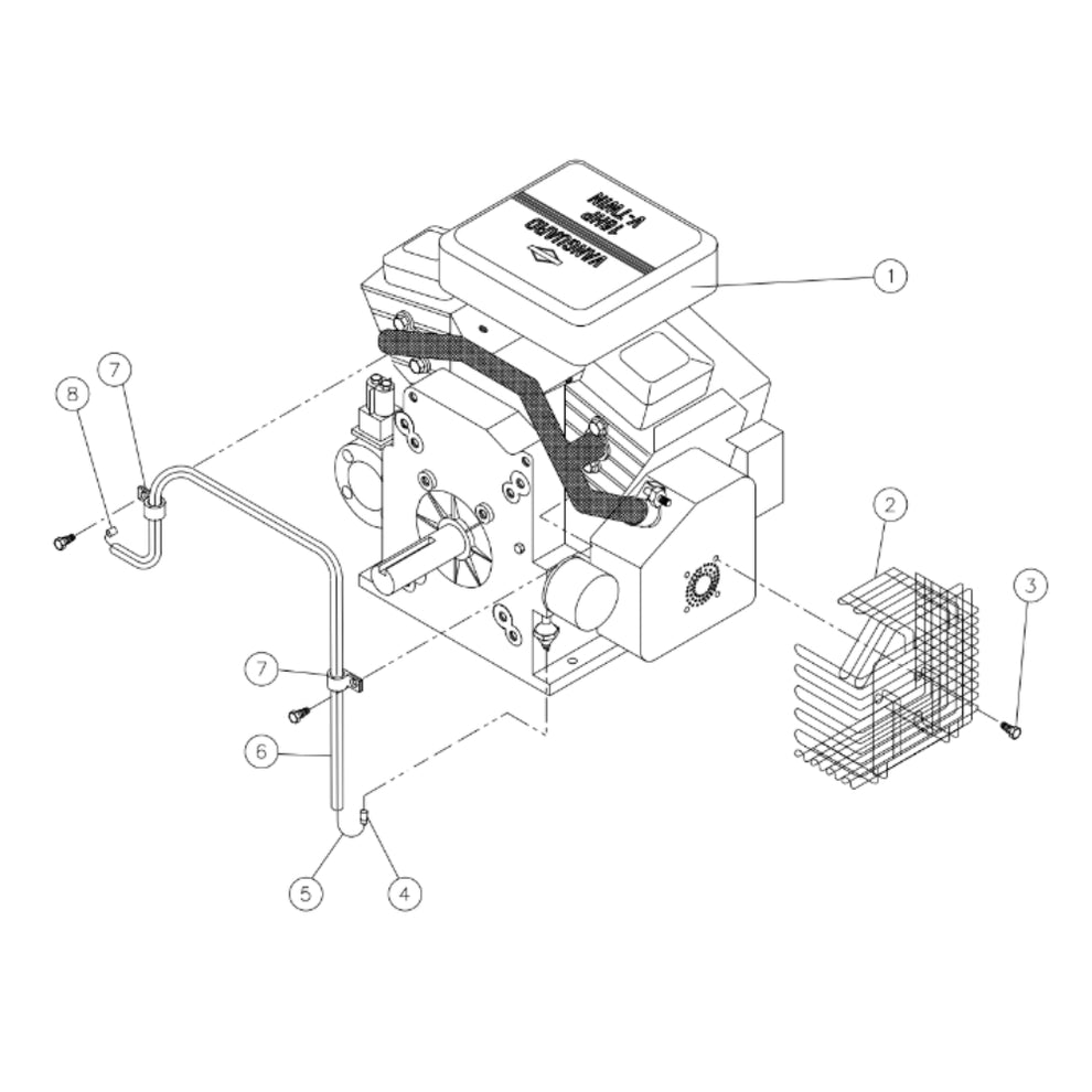 CWC-4004-1MGV Engine Assembly Parts by Mi-T-M