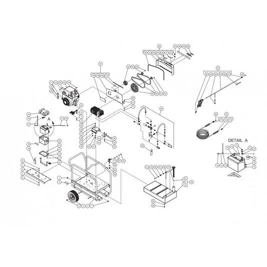 CWC-4005-2MGH (sn:10230793-99999999) Frame Assembly Parts by Mi-T-M