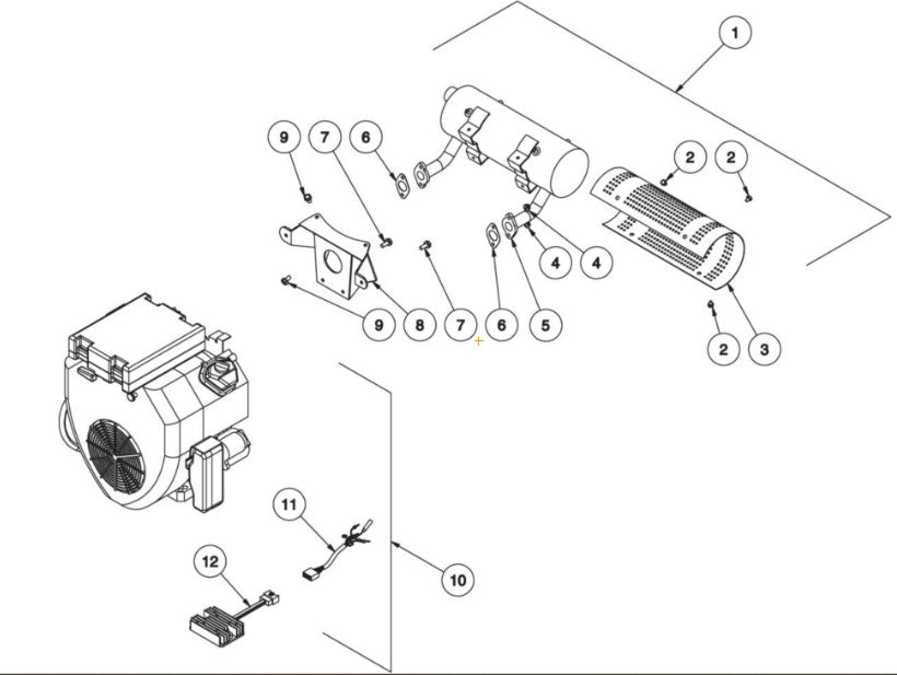 CWC-5005-2MGH,  CWC-6004-2MGH Engine Assembly Parts by Mi-T-M