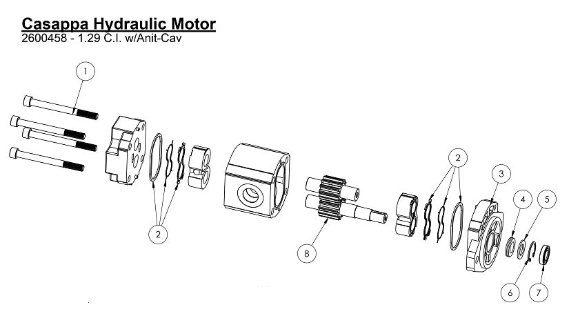 Casappa Hydraulic Motor