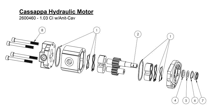 Cassappa Hydraulic Motor