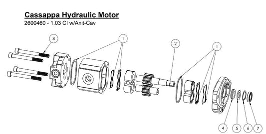 Cassappa Hydraulic Motor