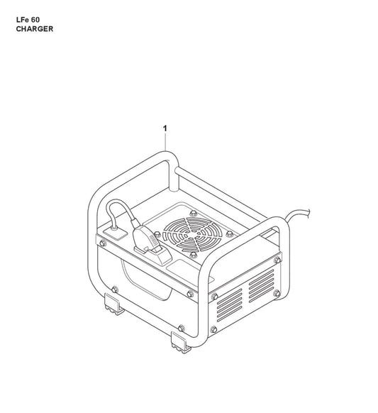 Charger Parts For LFe 60 By Husqvarna