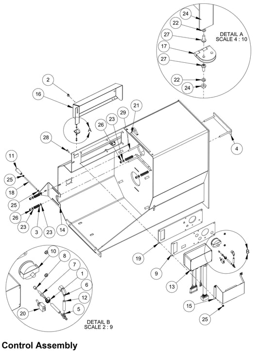 VEU Control Assembly Parts By MBW