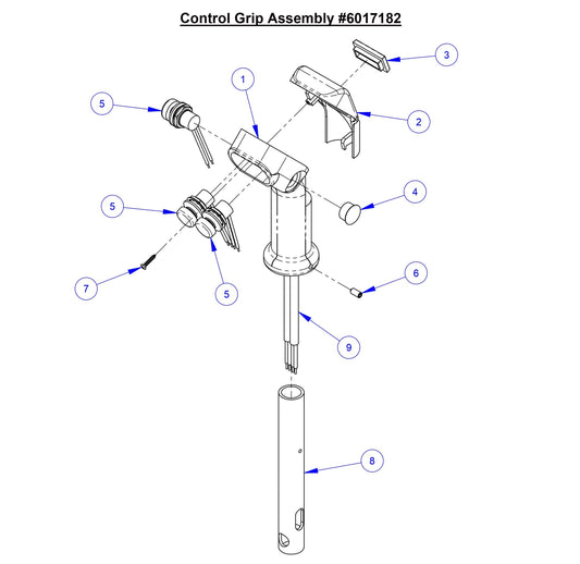 CC7574DD Control Grip Assembly
