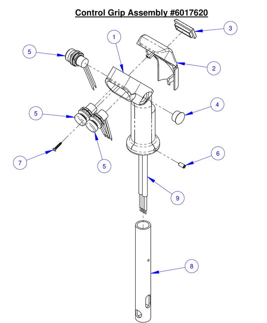 CC7574DK Control Grip Assembly