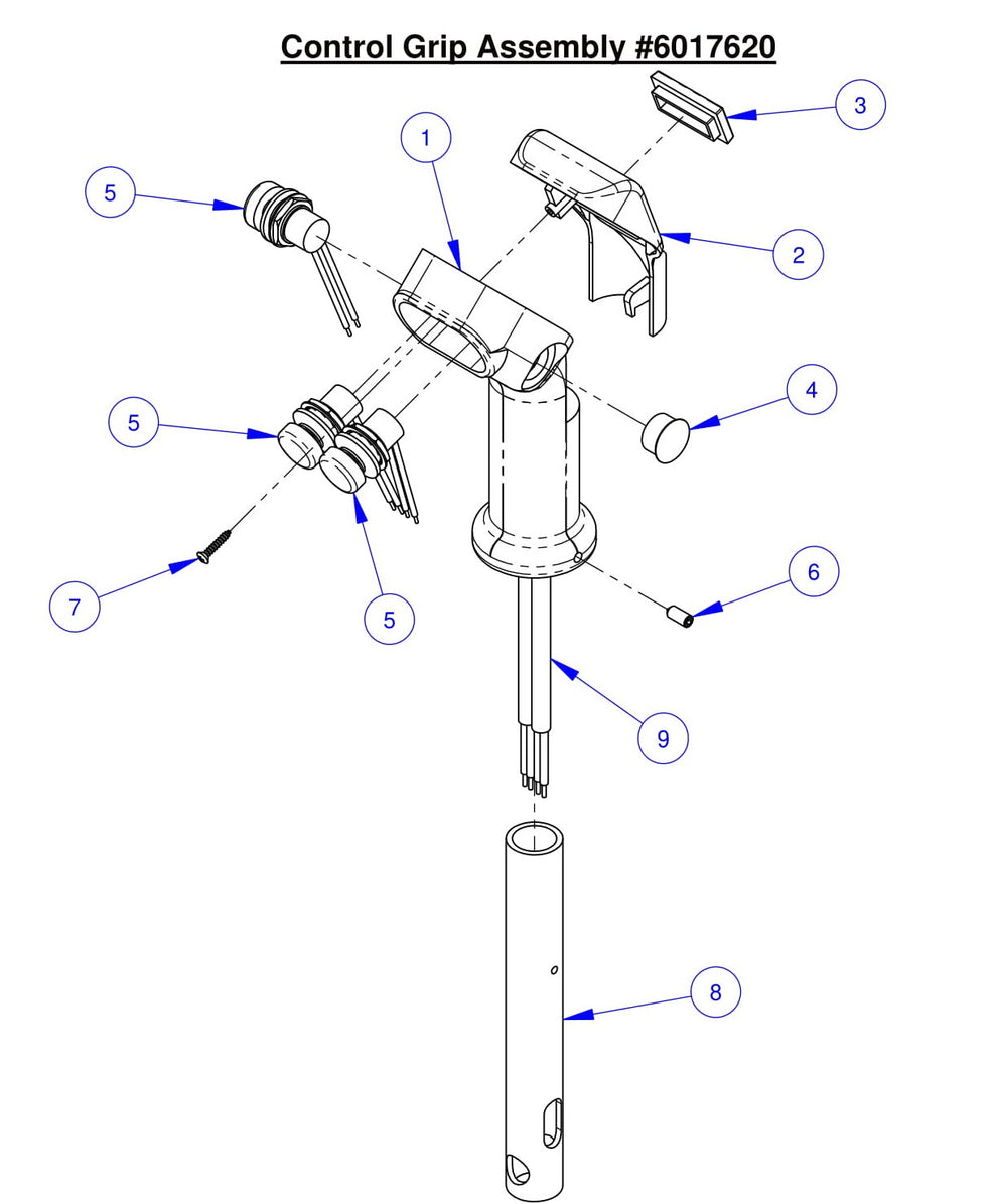 CC7574DK Control Grip Assembly