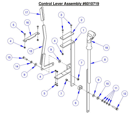CC6561-3 Control Lever Assembly