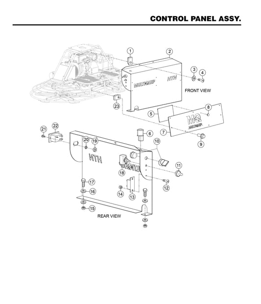 HTNS5S-2 Control Panel Assembly