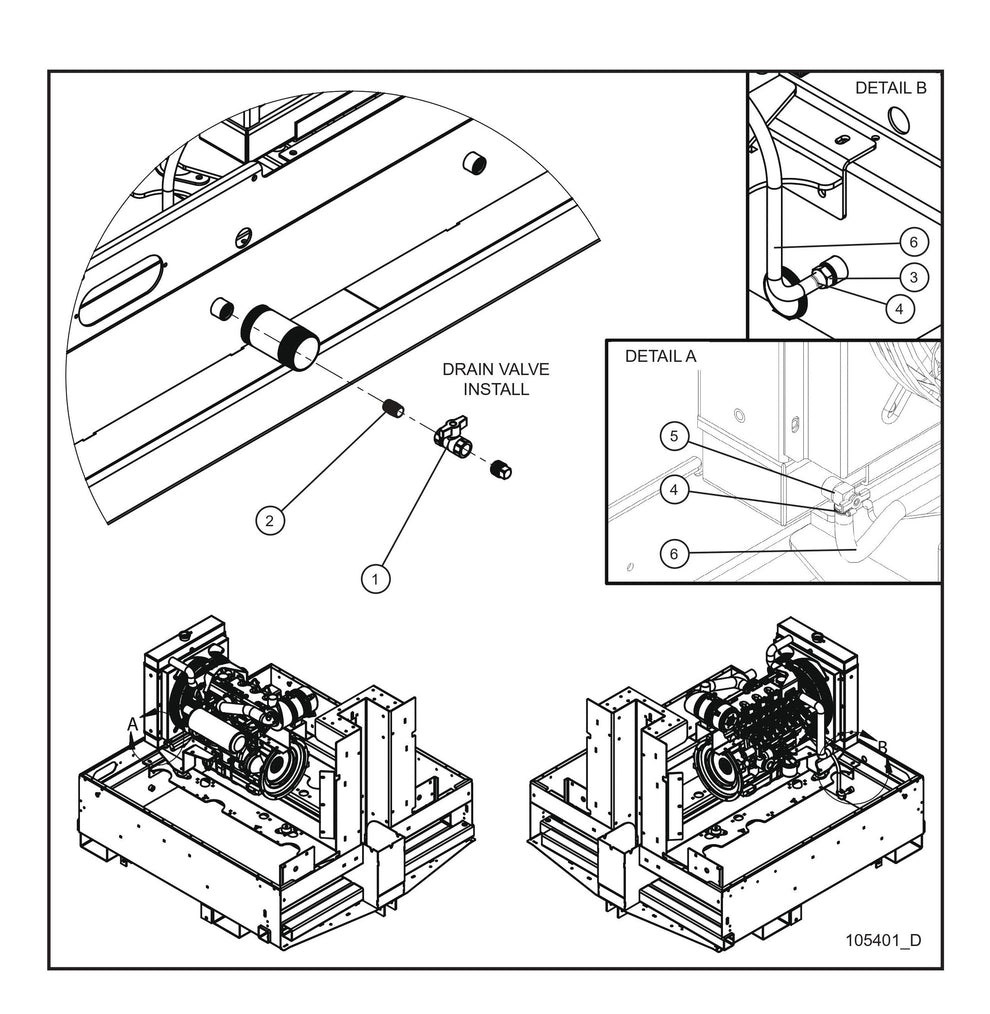 Coolant Drain Isuzu Parts By Allmand