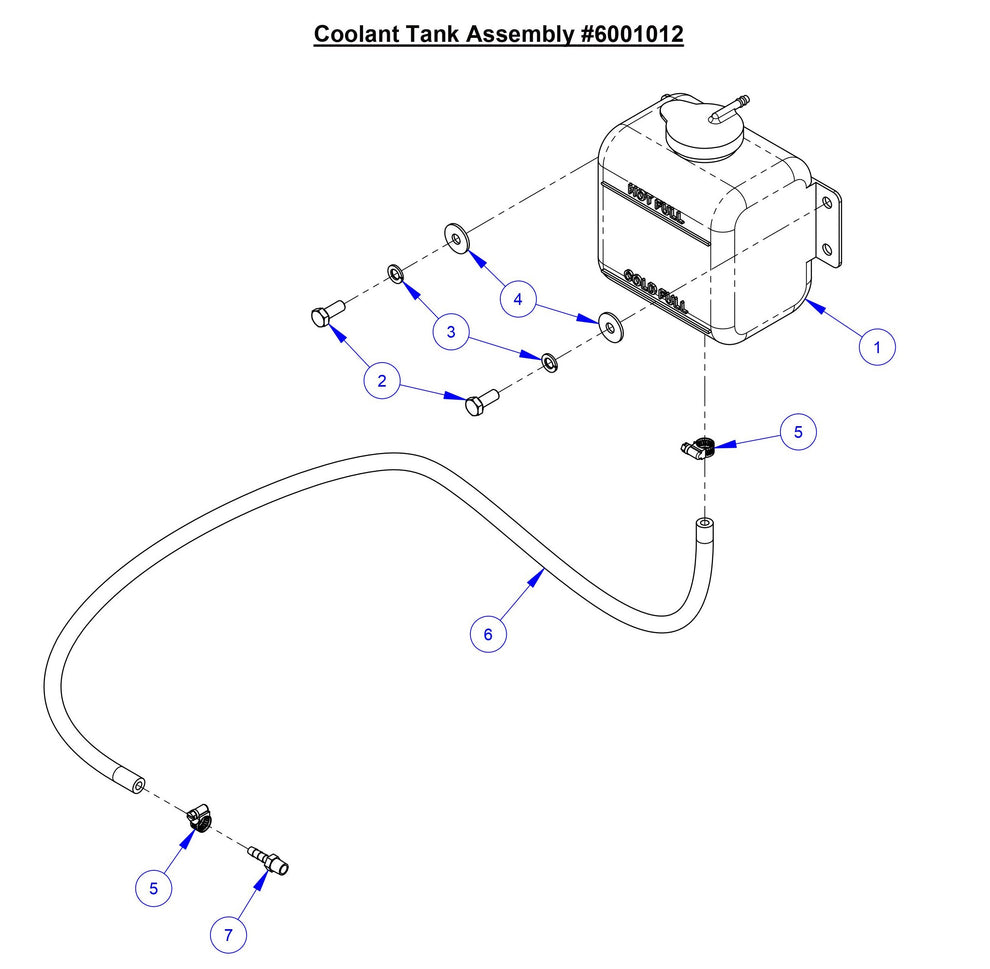 CC5049 Coolant Tank Assembly