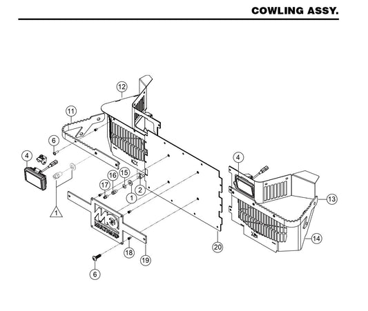 HTX6H Cowling Assembly