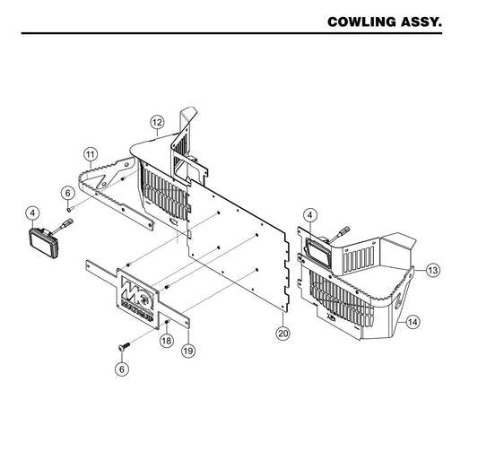 STX6H Cowling Assembly