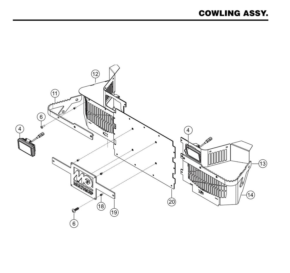 STX6H Cowling Assembly