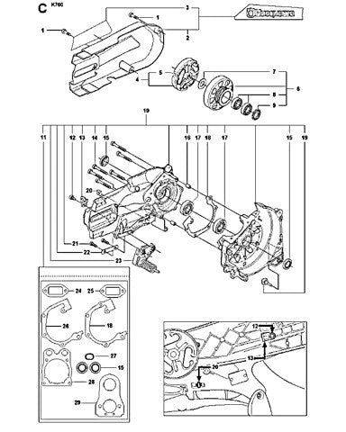 K760 CRANKCASE