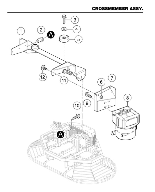 STXDF Crossmember Assembly
