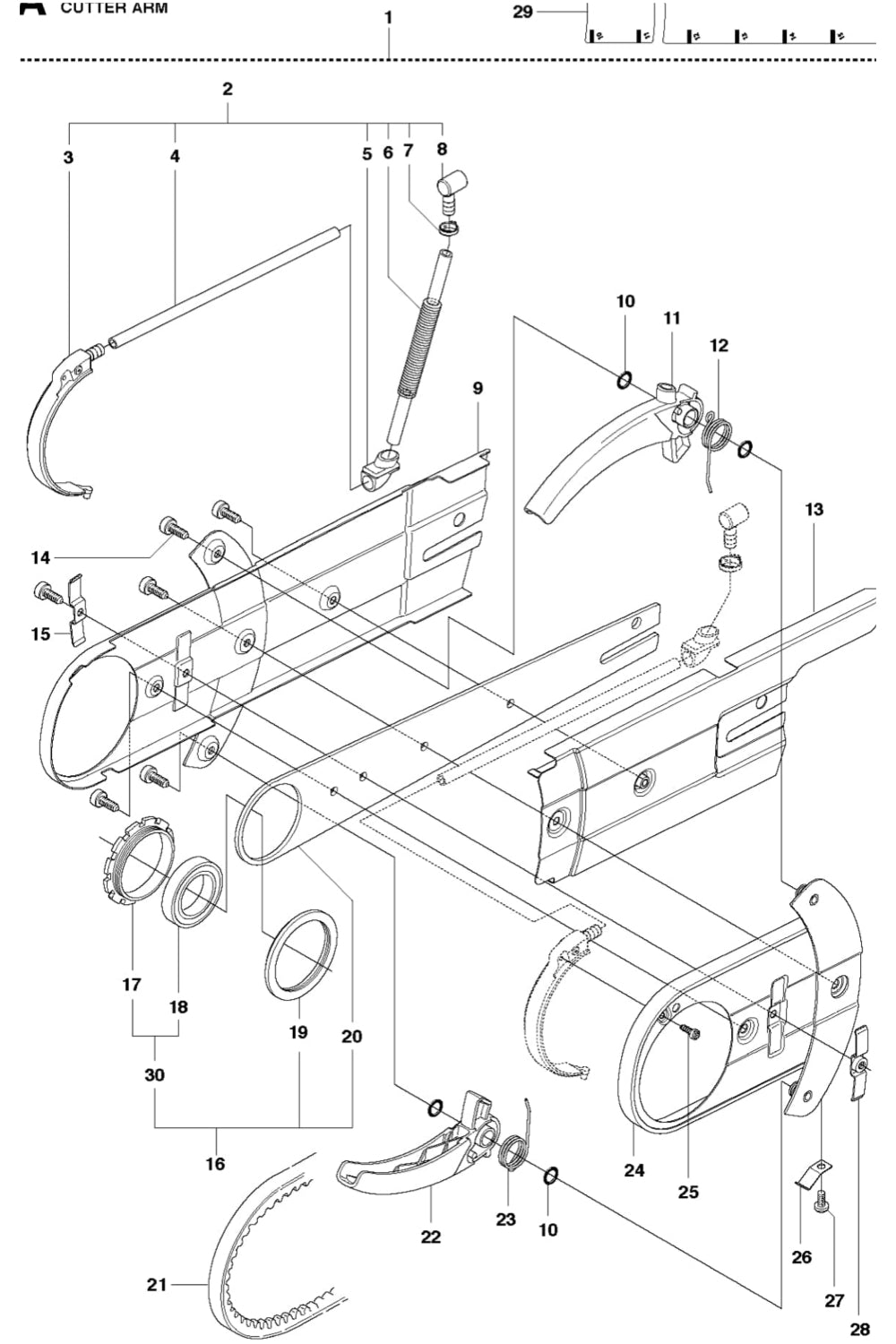 K760 Cut n Break Cutter Arm