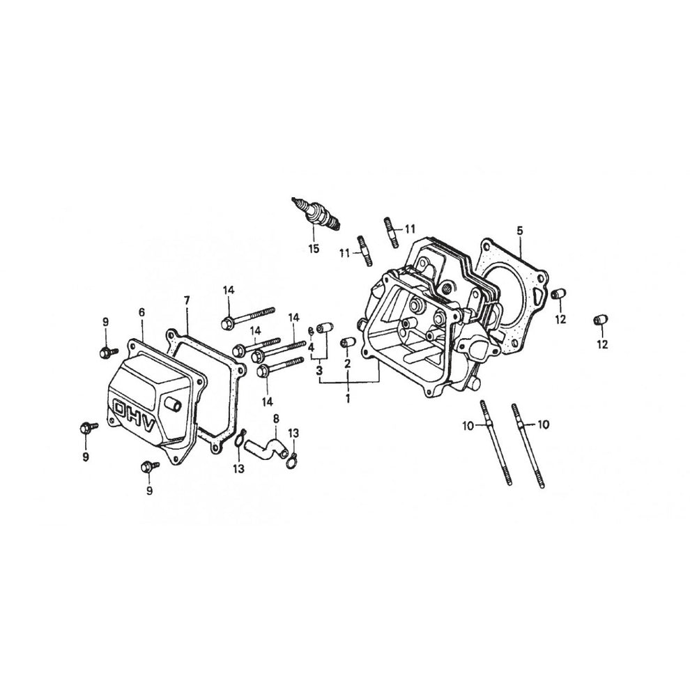 JA-Series Cylinder Head Assembly Parts by Multiquip Whiteman