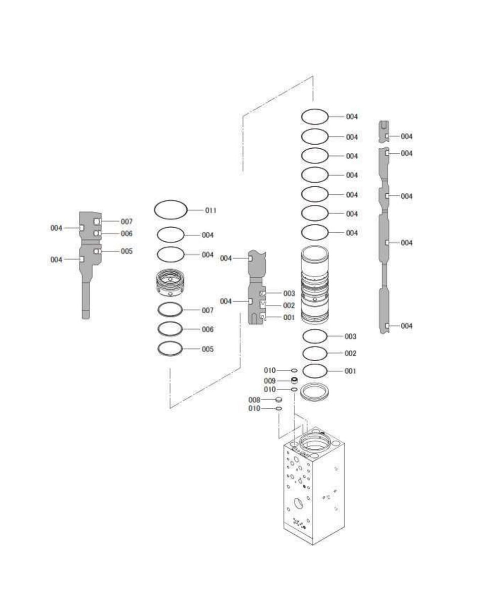 Cylinder Group Parts for FX770 By Husqvarna